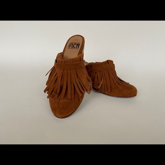 Fortress of Inca Suede Mules - Picture 2 of 3